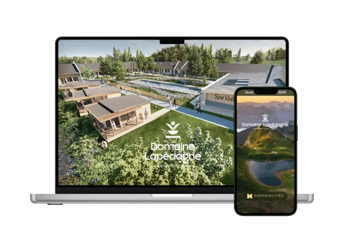 Référencement SEO et SEO local de l'hotel spa 4 étoiles resort pyrénées Domaine Lapédagne | ARETA, Agence Marketing hotel Bayonne